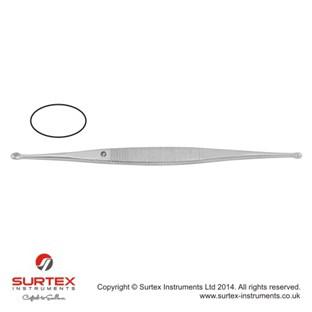 Williger skrobaczka podwjna owalna,Ryc00-Ryc0,13.5cm/Williger Curette Double Ended Oval,Fig00-Fig0 