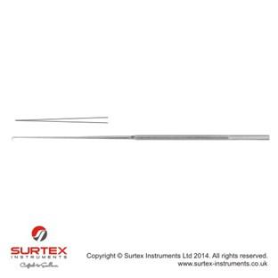 Rhoton mikroiga - postra 18.5cm/Rhoton Micro Needle Semi-Sharp 18.5cm