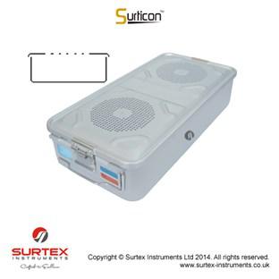 Sutricon™kontener1/1,szary,580x280x100mm/Surticon™Sterile Container 1/1,Gray,580x280x100