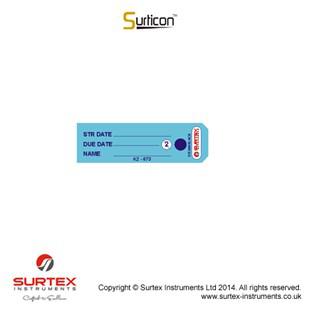 Sutricon™etykieta sterylizacyjna papierowa maa/Surticon™Sterile Paper Label Small