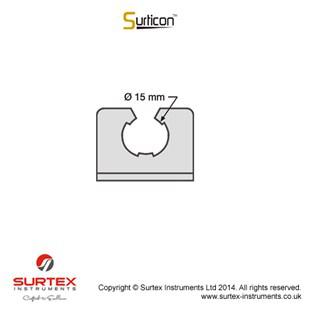 Sutricon™system mocujcy2 silikonowy,38x29mm/Surticon™Silicone Fixation System 2,38x29mm