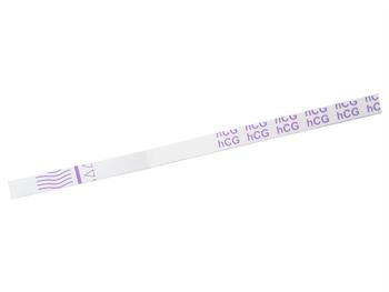 TEST CIOWY - paskowy 4 mm - profesjonalny/PREGNANCY TEST - strip 4 mm - professional 