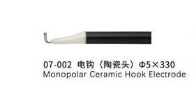 HF monopolarna elektroda ceramiczna haczykowa/HF Endoscope Monopolar Ceramic Hook Electrode