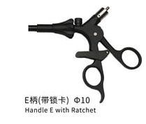 Uchwyt E-zapadka do narzdzi laparoskopowych 10mm/Laparoscopy instruments 10mm handle E-ratchet
