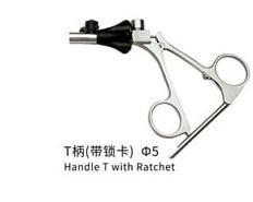 Uchwyt T-zapadka do narzdzi laparoskopowych/Laparoscopy instruments handle T-ratchet
