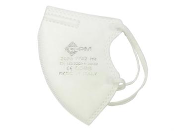COMFY FIT FFP2 5-PLY maska z ptl uszn-biaa/COMFY FIT FFP2 5-PLY MASK WITH EARLOOPS-white