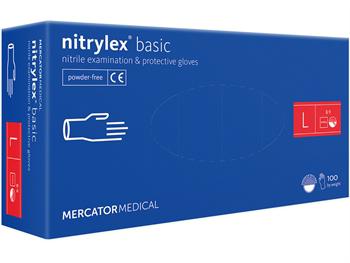 NITRYLEX BASIC rkawice nitrylowe - due/NITRYLEX BASIC NITRILE GLOVES - large