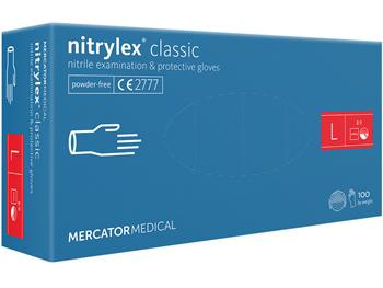 CLASSIC NITRYLEX rkawice nitrylowe - due/NITRYLEX CLASSIC NITRILE GLOVES - large