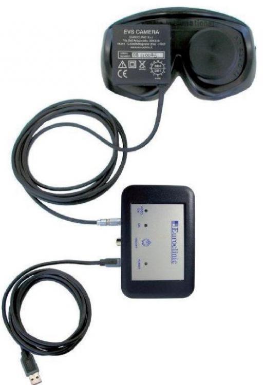 Video-Nystagmoskop-USB kabel-maska Ir kamera/VIDEO-NYSTAGMOSCOPE-USB cabel-mask with Ir camera