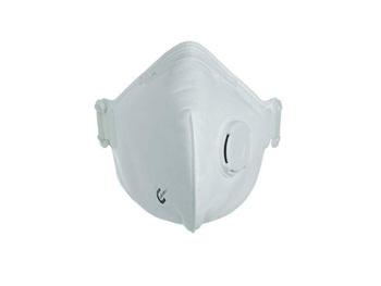 Skadana maska oddechowa FFP3-z zaworem/FOLD-FLAT RESPIRATORS FFP3-with valve
