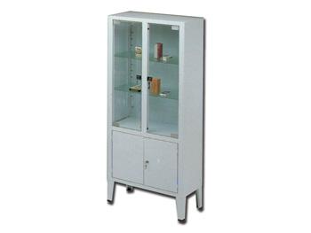 Szafka medyczna 1 -4 drzwiowa-szko hartowane/CABINET 1 -4 doors-tempered glass