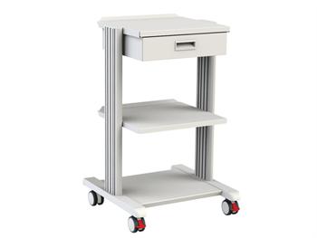 SMART wzek - 2 pki 40x36 cm + podstawa + szuflada/SMART CART - 2 shelves 40x36 cm + base + drawer