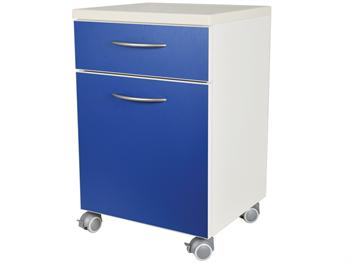Szafka przykowa z szuflad - niebieska/BEDSIDE TABLE WITH DRAWER - blue