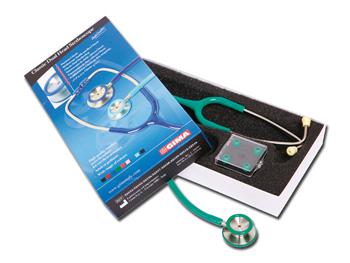 Klasyczny dwugowicowy stetoskop - Y zielony/CLASSIC DUAL HEAD STETHO - Y green